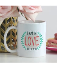 BK Gift Kişiye Özel Sana Aşığım Beyaz Kupa Bardak