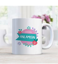 BK Gift Kişiye Özel Hayatımın Anlamısın Beyaz Kupa Bardak