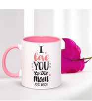 BK Gift Kişiye Özel Seni Her Şeyden Fazla Seviyorum Pembe Kupa Bardak