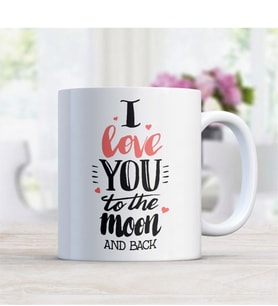 BK Gift Kişiye Özel Seni Her Şeyden Fazla Seviyorum Beyaz Kupa Bardak