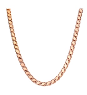 Gümüş 65 Cm Pullu Zincir Kolye ES0058