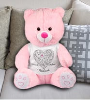 Kişiye Özel Sevgili Temalı Peluş Ayıcık 50 Cm 81942 81942