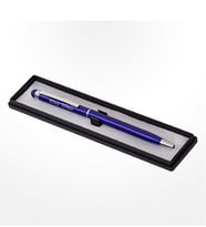BK Gift Kişiye Özel İsimli Kutulu Lüks Mavi Touchpen Kalem