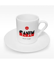 BK Gift Kişiye Özel Canım Babam Tasarımlı Türk Kahvesi Fincanı - 4