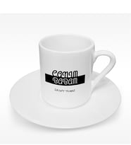 BK Gift Kişiye Özel Canım Babam Tasarımlı Türk Kahvesi Fincanı - 3