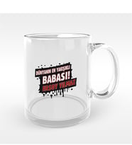 BK Gift Kişiye Özel Dünyanın En Yakışıklı Babası Tasarımlı Cam Kupa Bardak - 2