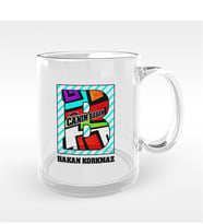 BK Gift Kişiye Özel Canım Babam Tasarımlı Cam Kupa Bardak - 7