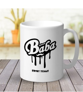 BK Gift Kişiye Özel Beyaz Kupa Bardak (babalar Günü Temalı) 33