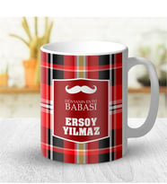 BK Gift Kişiye Özel Beyaz Kupa Bardak (babalar Günü Temalı) 24