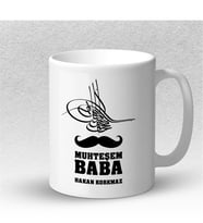 BK Gift Kişiye Özel Beyaz Kupa Bardak (Babalar Günü Temalı) 18 - 2