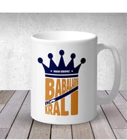 BK Gift Kişiye Özel Beyaz Kupa Bardak (babalar Günü Temalı) 16-2