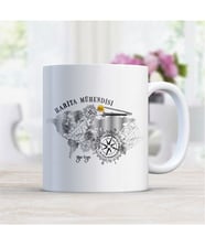 BK Gift Kişiye Özel Mesleki Harita Mühendisi Beyaz Kupa Bardak - 2