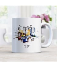 BK Gift Kişiye Özel Mesleki İç Mimar Beyaz Kupa Bardak - 2