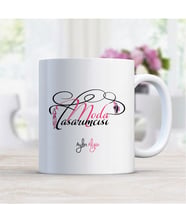 BK Gift Kişiye Özel Mesleki Moda Tasarımcısı Beyaz Kupa Bardak - 4