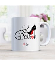 BK Gift Kişiye Özel Mesleki Patron Beyaz Kupa Bardak - 1