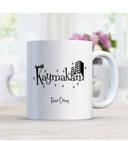 BK Gift Kişiye Özel Mesleki Kaymakam Beyaz Kupa Bardak - 2