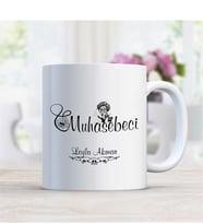 BK Gift Kişiye Özel Mesleki Muhasebeci Beyaz Kupa Bardak