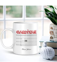 BK Gift Kişiye Özel Mesleki Gardiyan Beyaz Kupa Bardak - 001