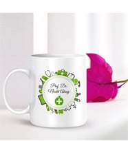 BK Gift Kişiye Özel Mesleki Doktor Beyaz Kupa Bardak - 003