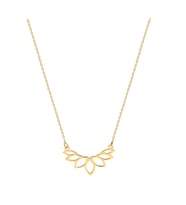 Altın Lotus Çiçeği Kolye SV0060