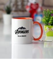 Avengers Turuncu Kupa Bardak