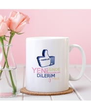 BK Gift Kişiye Özel Yeni İşinde Başarılar Dilerim Tasarımlı Beyaz Kupa Bardak - 3