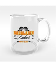 BK Gift Kişiye Özel Babaların Babası Tasarımlı Cam Kupa Bardak - 2