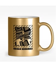 BK Gift Kişiye Özel Canım Babam Tasarımlı Altın Yaldızlı Kupa Bardak - 7