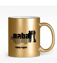 BK Gift Kişiye Özel Baba Adayı Tasarımlı Altın Yaldızlı Kupa Bardak - 2