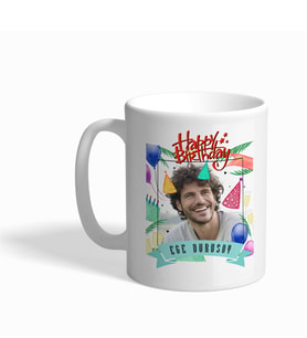 BK Gift Kişiye Özel İyi Ki Doğdun Tasarımlı Beyaz Kupa Bardak - 6