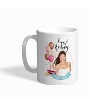 BK Gift Kişiye Özel İyi Ki Doğdun Tasarımlı Beyaz Kupa Bardak - 5