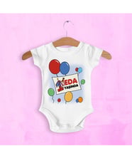 BK Kids Kişiye Özel 1.Yaş Tasarımlı Kız Bebek Zıbın - 3