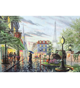 Art Puzzle Yaz Yağmuru, Paris 2000 Parça Puzzle