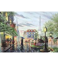 Art Puzzle Yaz Yağmuru, Paris 2000 Parça Puzzle