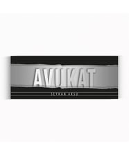 BK Gift Kişiye Özel Avukat Duvar & Kapı İsimliği (Model 11)