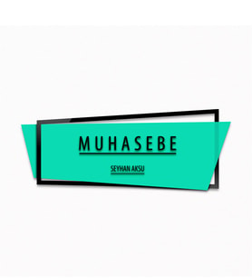 BK Gift Kişiye Özel Muhasebe Duvar & Kapı İsimliği (Model 10) Sarı - Turkuaz - Turuncu) Turkuaz