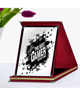 BK Gift Kişiye Özel En İyi Oyuncu Kırmızı Plaket Ödülü - 2
