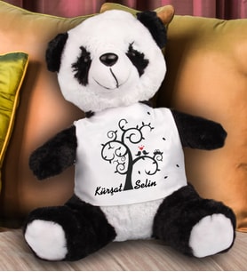 Kişiye Özel Aşık Serçeler Temalı Peluş Ayıcık 23Cm 81893 81893