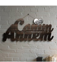 BK Gift Kişiye Özel Canım Annem Tasarımlı Resimli Ahşap Duvar Levhası (Model 1-6)