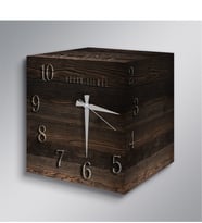 BK Gift Kişiye Özel İsimli 3d Tasarımlı Ahşap Duvar Saati - Model 48c
