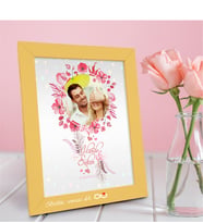 BK Gift Kişiye Özel Konsept Fotoğraf Çerçevesi (Sarı)