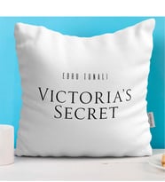 BK Gift Kişiye Özel Victoria's Secret Beyaz Yastık