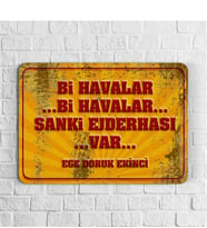 BK Gift Kişiye Özel Retro Sokak Tabelası Tasarımlı Ahşap Duvar Levhası (Duvar Yazılı) 3