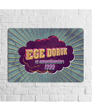 BK Gift Kişiye Özel Retro Ahşap Duvar Levhası (Duvar Yazılı) 2