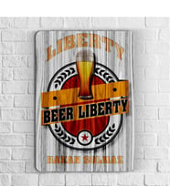BK Gift Kişiye Özel Beer  Tasarımlı Retro Ahşap Duvar Levhası - 5