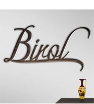BK Gift Kişiye Özel İsimli Ahşap Duvar Yazısı