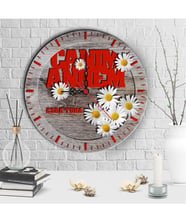 BK Gift Kişiye Özel Dekoratif Canım Annem Tasarımlı Ahşap Duvar Saati - 5