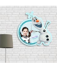 BK Gift Kişiye Özel Karlar Ülkesi Tasarımlı Ahşap Duvar Saati - 2