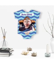 BK Gift Kişiye Özel Dekoratif Çocuk Duvar Saati - (E-77)