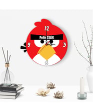 BK Gift Kişiye Özel Dekoratif Çocuk Duvar Saati - (A-57)